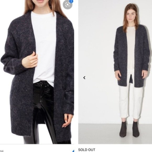 Acne Studios Sweaters - ACNE STUDIOS Raya mohair cardigan